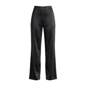 SATIN PANTS - BLACK